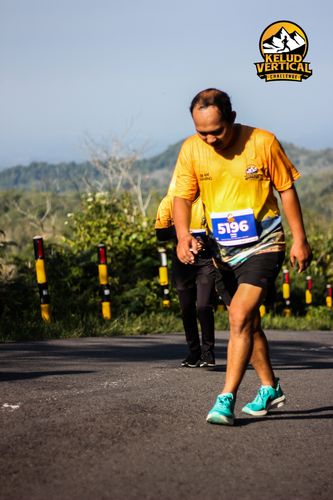 Race photo from Kelud Vertical Challenge 2024
