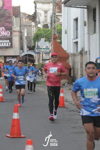 Race photo from Jabar Run 10K 2024