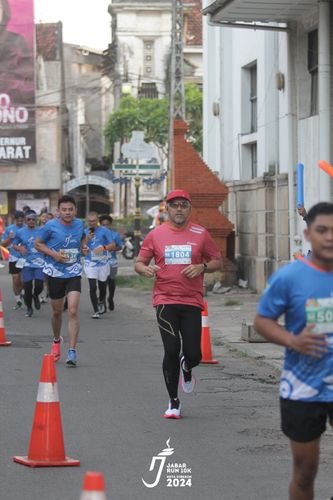 Race photo from Jabar Run 10K 2024