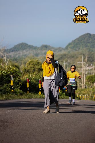 Race photo from Kelud Vertical Challenge 2024