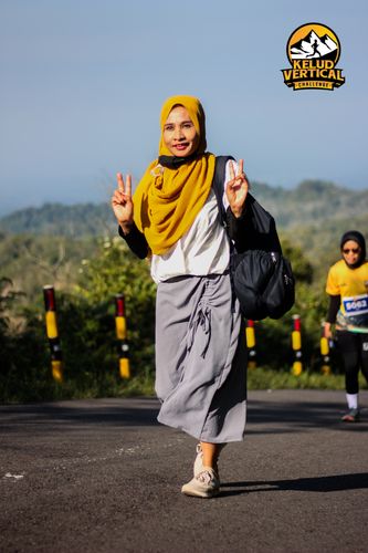 Race photo from Kelud Vertical Challenge 2024