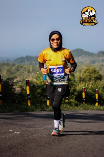 Race photo from Kelud Vertical Challenge 2024