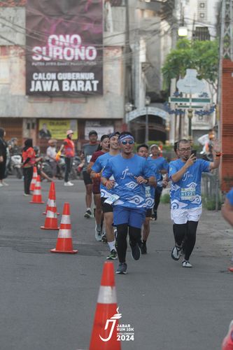 Race photo from Jabar Run 10K 2024