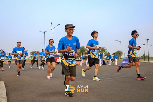 Race photo from ISOPlus Run 2024 Jakarta