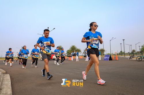 Race photo from ISOPlus Run 2024 Jakarta