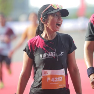 Race photo from KEDIRI HALF MARATHON 2026