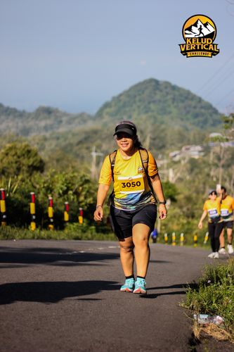 Race photo from Kelud Vertical Challenge 2024