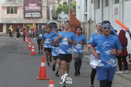 Race photo from Jabar Run 10K 2024