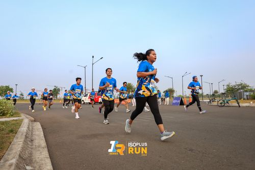 Race photo from ISOPlus Run 2024 Jakarta