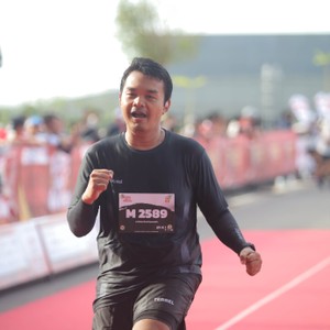 Race photo from KEDIRI HALF MARATHON 2026