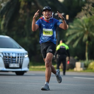 Race photo from BOGORUN 2026