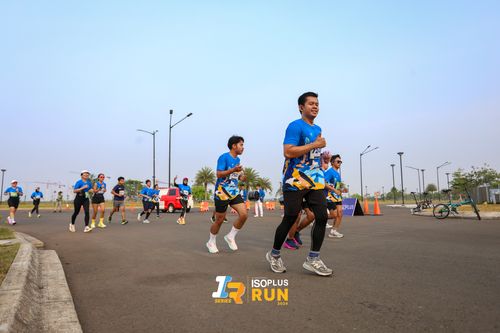 Race photo from ISOPlus Run 2024 Jakarta