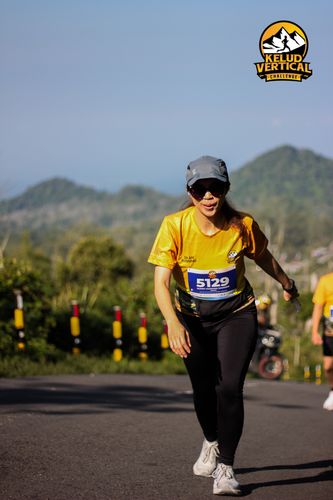 Race photo from Kelud Vertical Challenge 2024