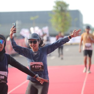 Race photo from KEDIRI HALF MARATHON 2026