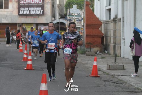 Race photo from Jabar Run 10K 2024