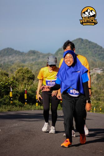Race photo from Kelud Vertical Challenge 2024