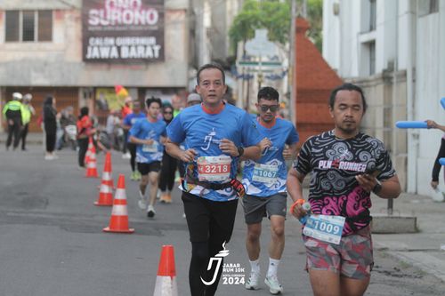 Race photo from Jabar Run 10K 2024