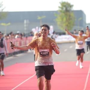 Race photo from KEDIRI HALF MARATHON 2026