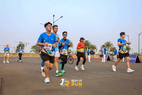 Race photo from ISOPlus Run 2024 Jakarta