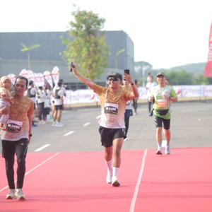 Race photo from KEDIRI HALF MARATHON 2026