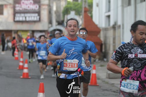 Race photo from Jabar Run 10K 2024