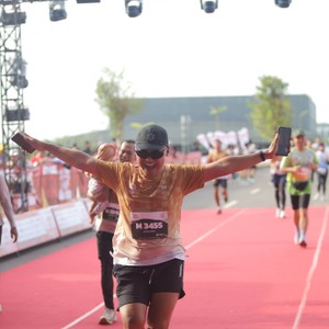 Race photo from KEDIRI HALF MARATHON 2026