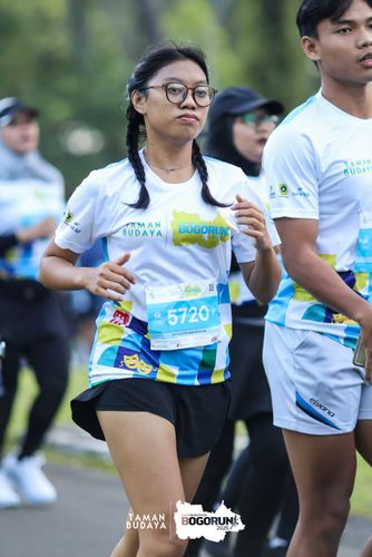 Race photo from Taman Budaya x BOGORUN 2025