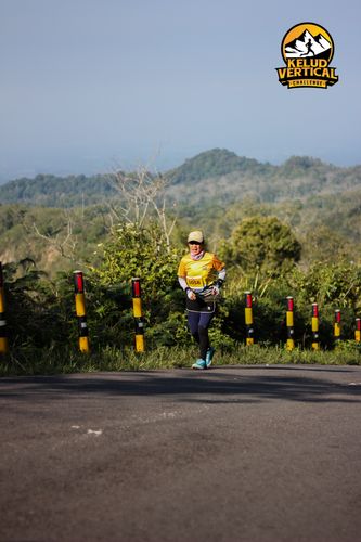 Race photo from Kelud Vertical Challenge 2024