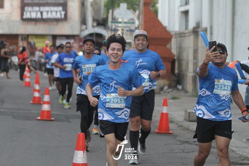 Race photo from Jabar Run 10K 2024