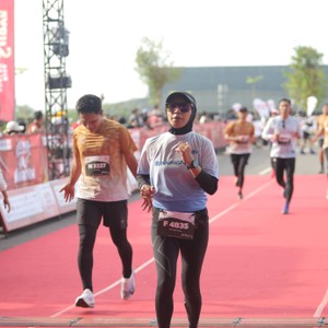 Race photo from KEDIRI HALF MARATHON 2026