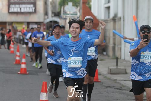 Race photo from Jabar Run 10K 2024