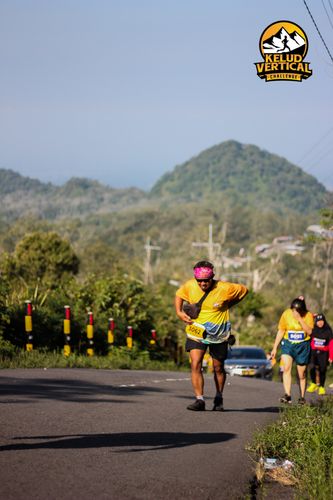 Race photo from Kelud Vertical Challenge 2024