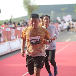 Race photo from KEDIRI HALF MARATHON 2026