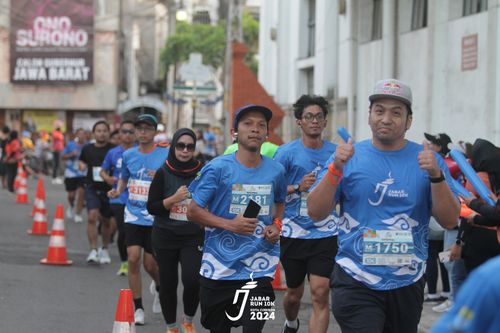 Race photo from Jabar Run 10K 2024