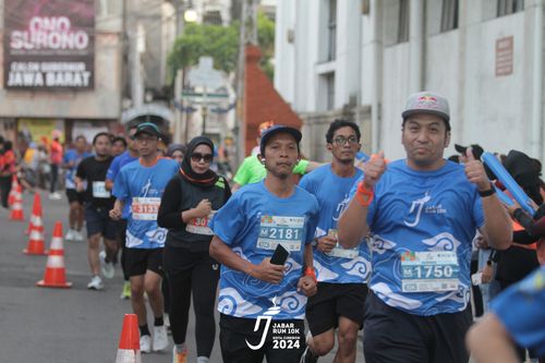 Race photo from Jabar Run 10K 2024