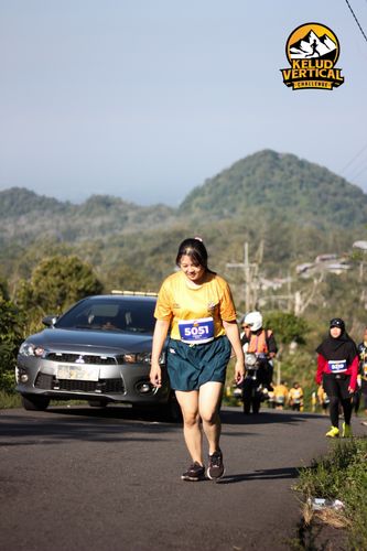 Race photo from Kelud Vertical Challenge 2024