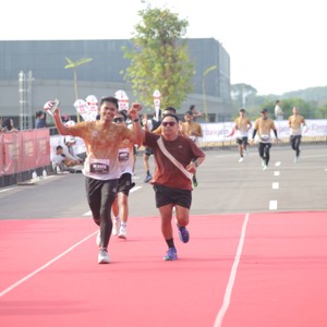Race photo from KEDIRI HALF MARATHON 2026