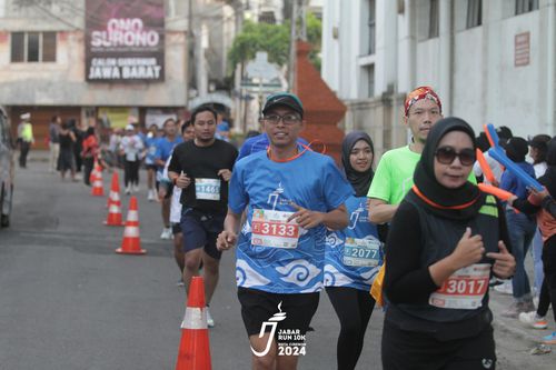 Race photo from Jabar Run 10K 2024