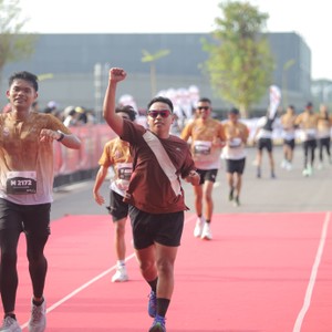 Race photo from KEDIRI HALF MARATHON 2026