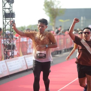Race photo from KEDIRI HALF MARATHON 2026