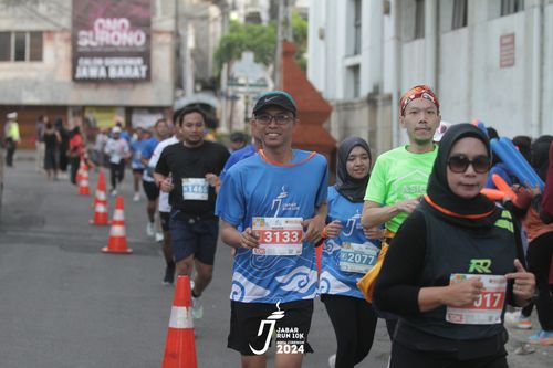 Race photo from Jabar Run 10K 2024