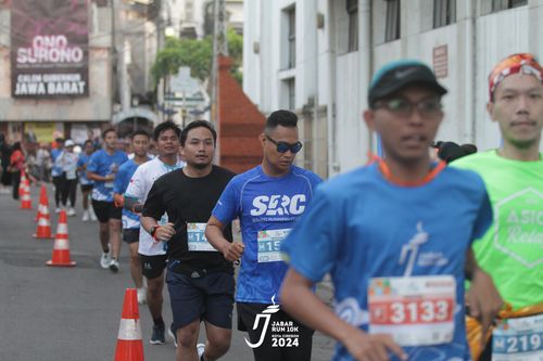 Race photo from Jabar Run 10K 2024