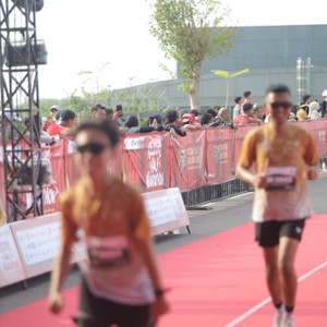 Race photo from KEDIRI HALF MARATHON 2026