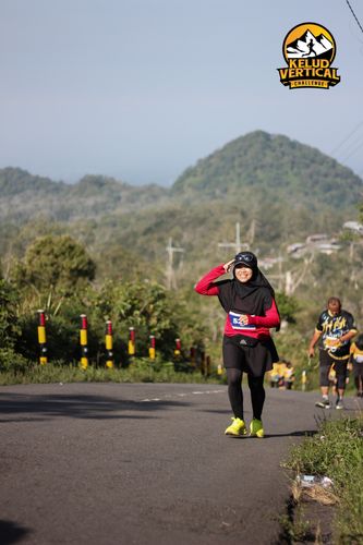 Race photo from Kelud Vertical Challenge 2024