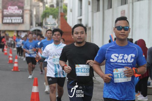 Race photo from Jabar Run 10K 2024