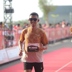 Race photo from KEDIRI HALF MARATHON 2026