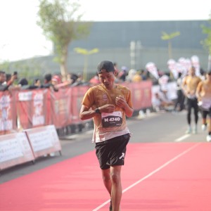 Race photo from KEDIRI HALF MARATHON 2026