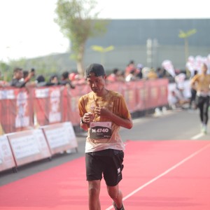 Race photo from KEDIRI HALF MARATHON 2026