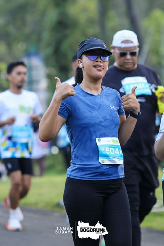 Race photo from Taman Budaya x BOGORUN 2025