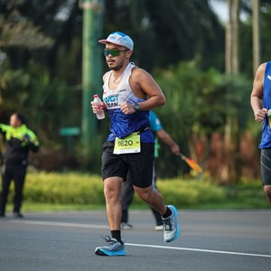 Race photo from BOGORUN 2026